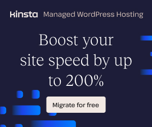 Kinsta Hosting - Boost your site speed by up to 200%