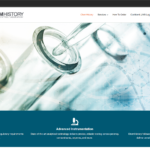 ChemHistory Website Design Screenshoot